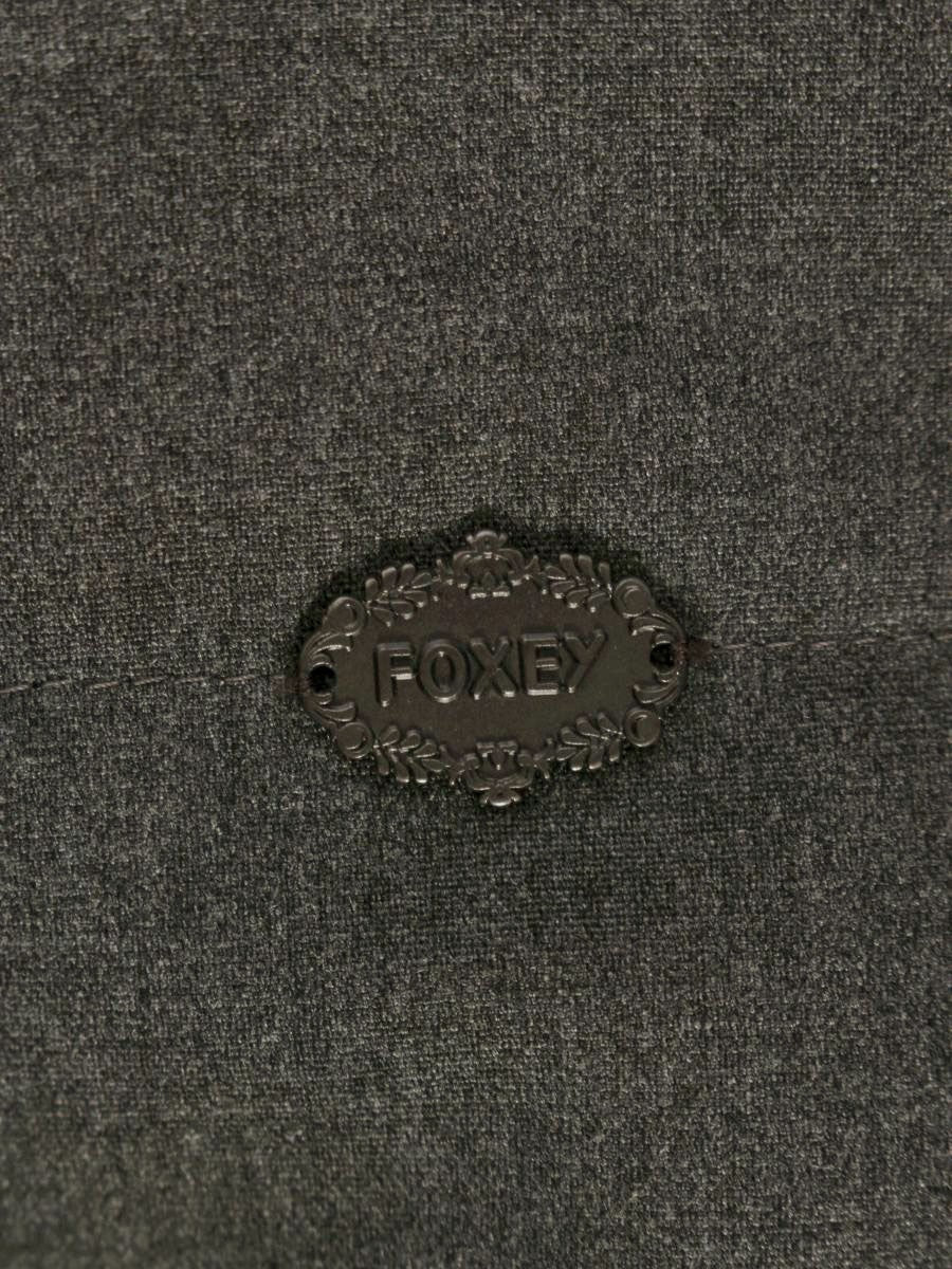 フォクシーニューヨーク タキシードクッション エブリデイ 33712 ジャケット 40 グレー 中綿 ITXXXGEFDZS0
