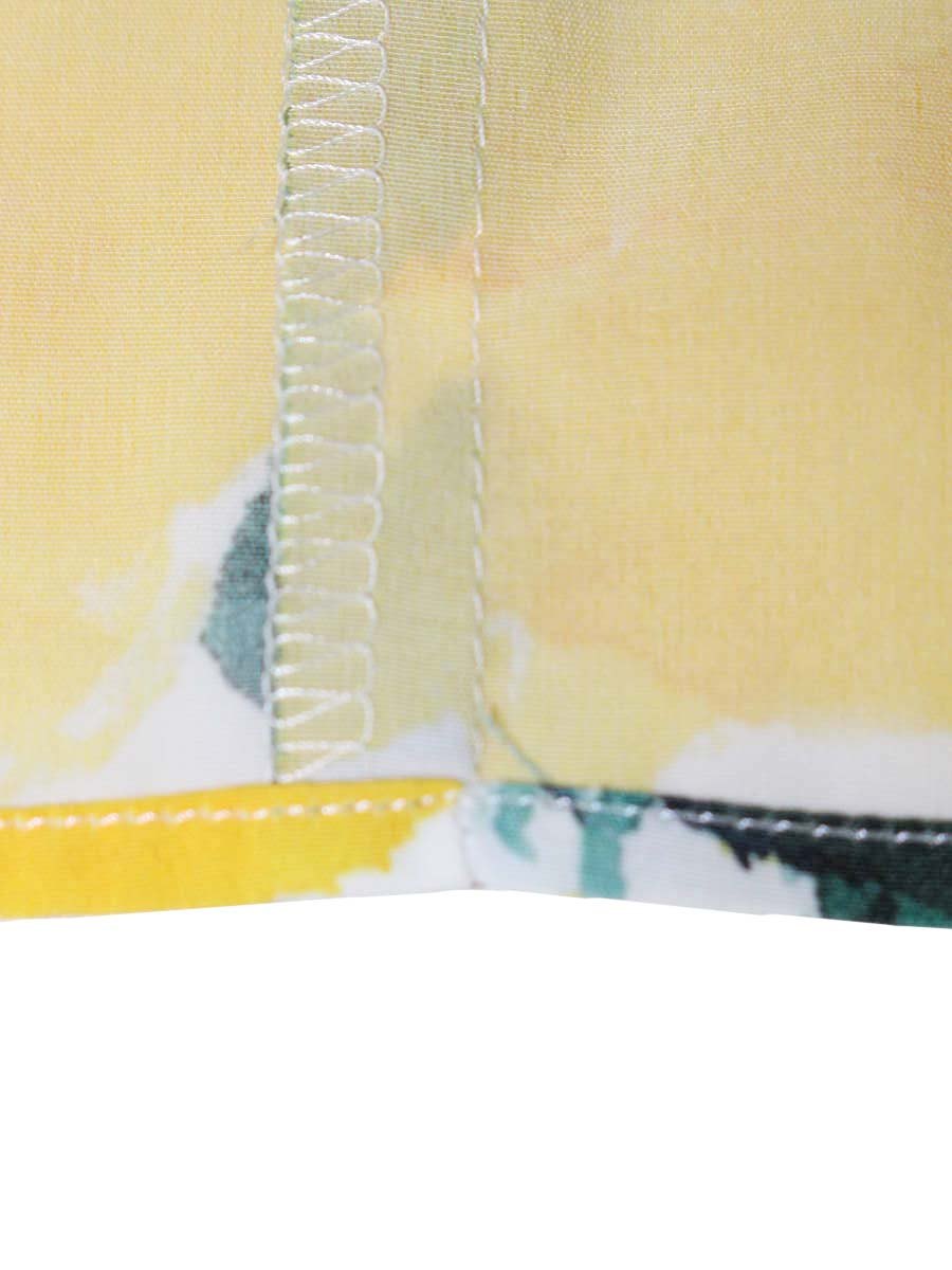 グレースクラス ボタニカルドレープトップ 0221241146 36 イエロー IT1QG3XKT5X8 【SALE】