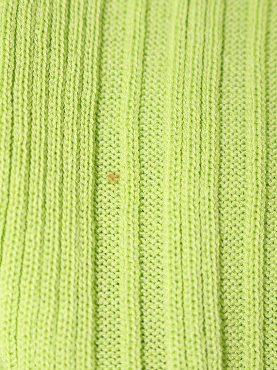 エポカ コットンナイロンストレッチ シアーコンビ M5N31-367-70 ニットセーター 40 グリーン ITVCPC2UQRNK