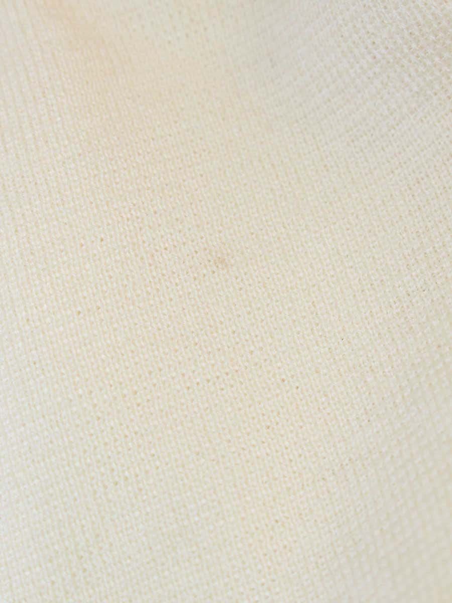 エムズグレイシー Camellia Motif Knit 818568 ニット セーター 38 アイボリー フラワーモチーフ スパンコール ITBLJB65VZLC