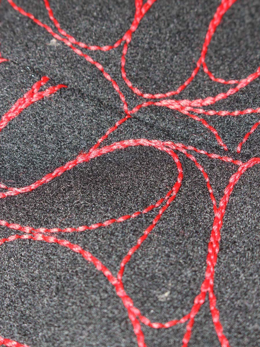 シビラ 62590 ワンピース M ブラック 刺繍 ウール ITXU29SK2XJ0