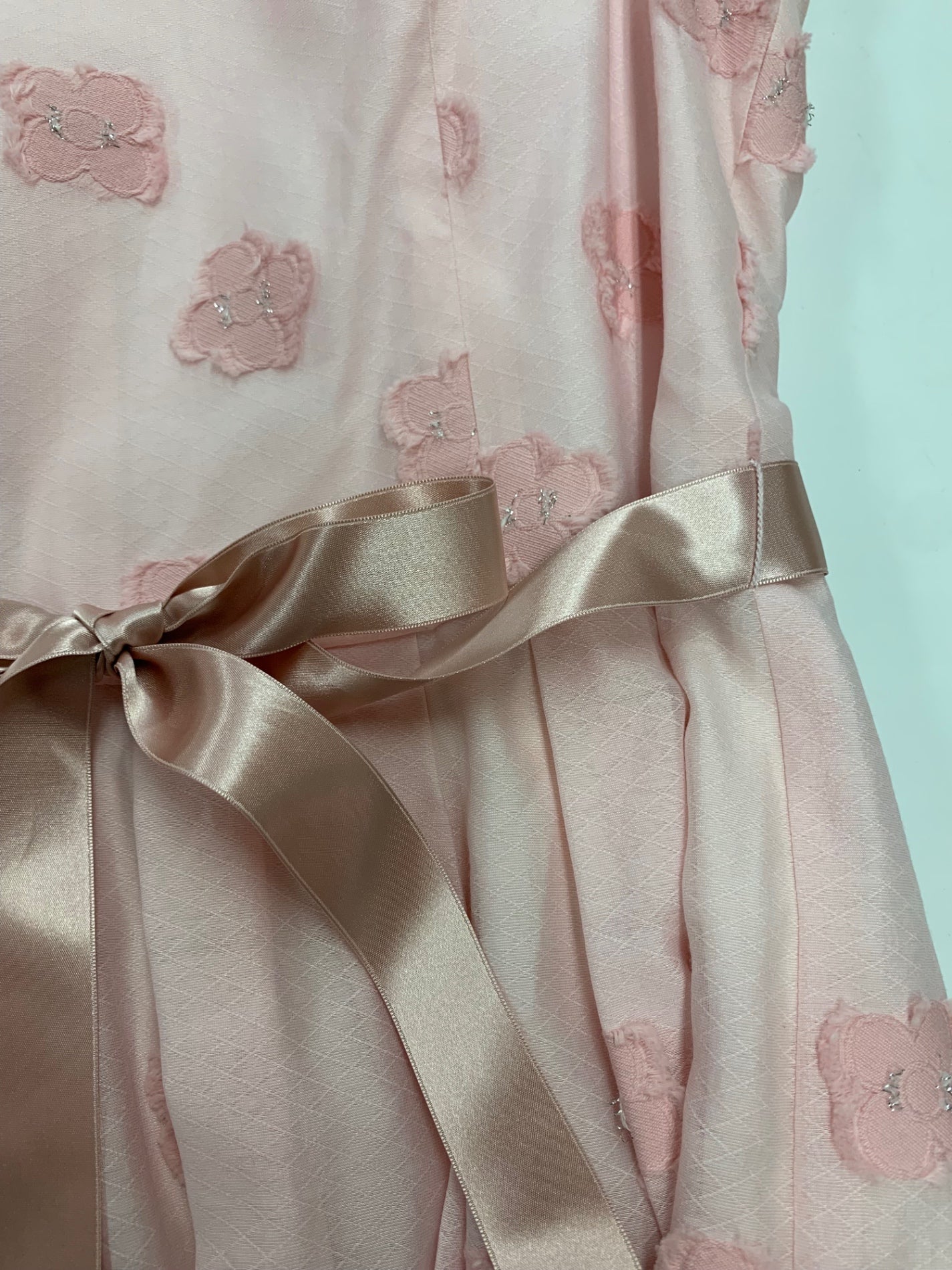 エムズグレイシー フラワーカットジャガードドレス 511304 ワンピース ドレス 38 ピンク 花柄 ITK9YXEJBMBE