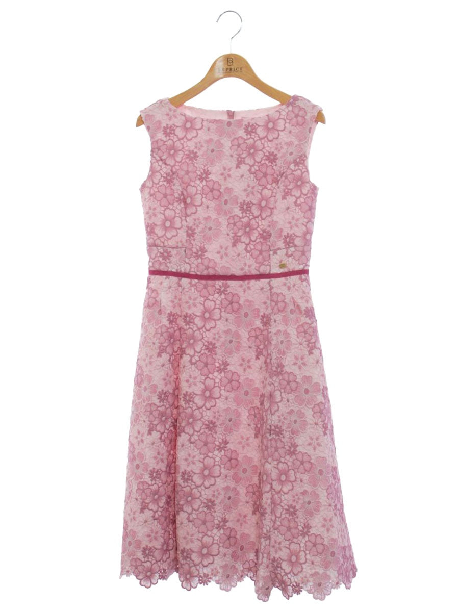 トッカ JULIAN DRESS OPTOIW0620 ワンピース 00 ピンク フラワー 刺繡
