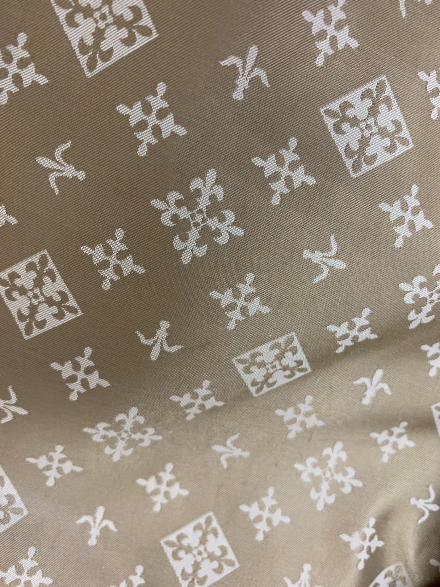 ラシット トートバッグ ベージュ ナイロン 総柄 IT6OY6H7KK0S