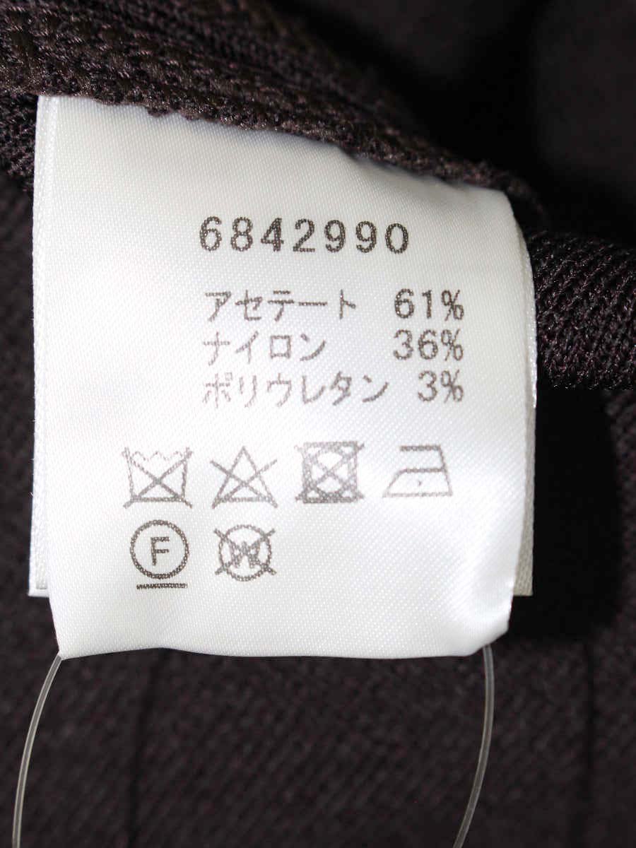 ルネ 6842990 カーディガン 34 ブラウン パール フラワーストーン ボレロ IT3E5PN679L8