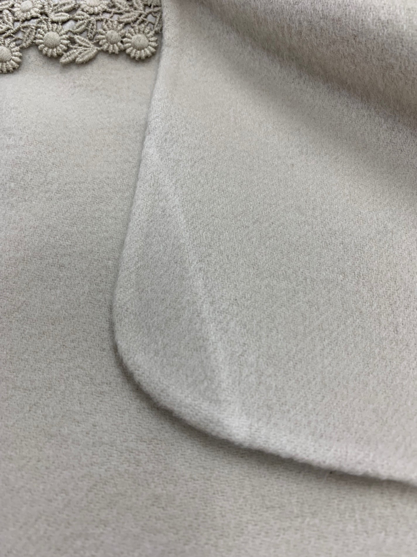 フォクシーブティック Fur Jacket SOUFFLE 37280 ジャケット 40 ベージュ カシミヤ ミンクファー ITO83Q4UNPWG