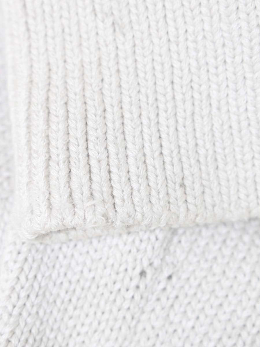 フォクシーブティック ニットパーカ アイレットV 39666 38 グレージュ ITCS2A3HM5BC