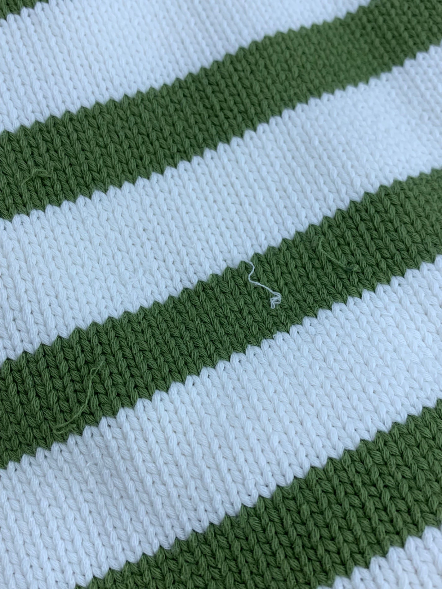 マックスマーラ ROUND NECK KNITS 13610321 ニット S ホワイト ボーダー ロゴ ITINQ3G945GI