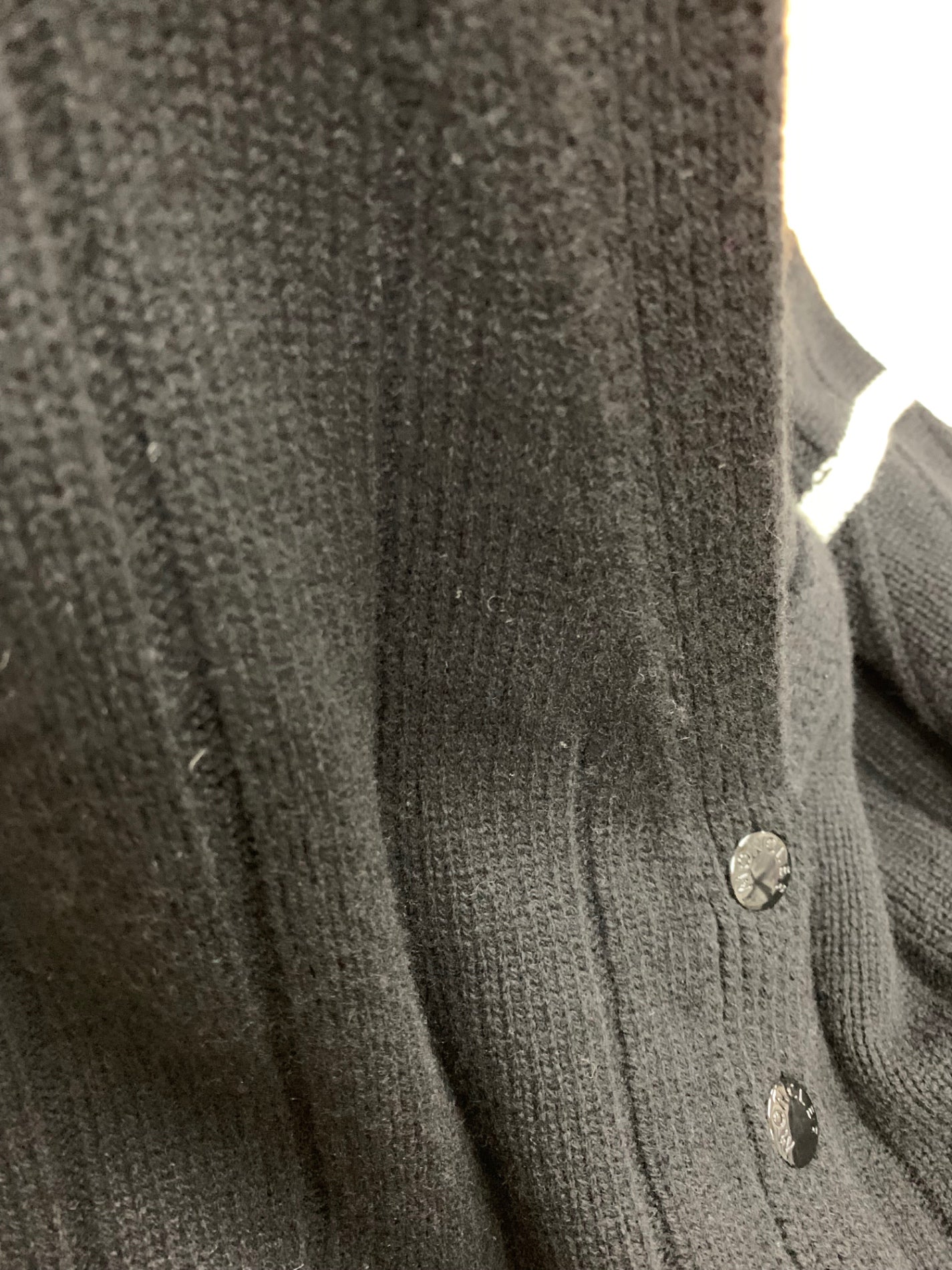 モンクレール I10939B00001 カーディガン XS ブラック ITAI8NEB2778