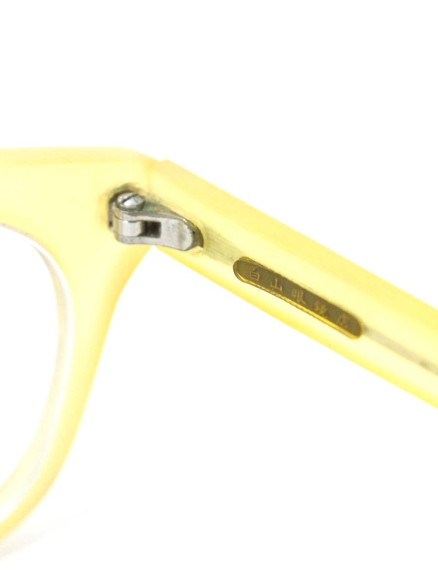 白山眼鏡店 メガネ イエロー 眼鏡 ITOR0OC0DEG4