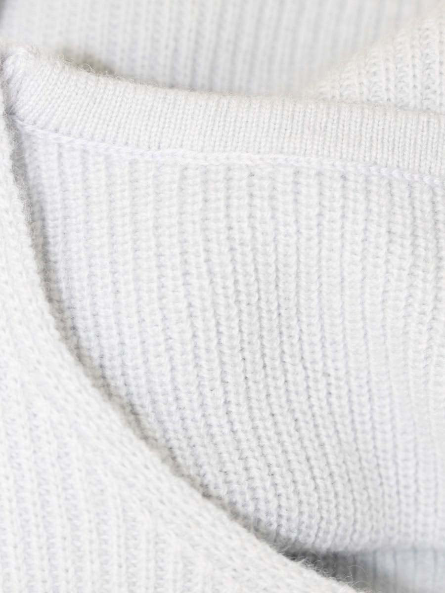 トゥービーシック W5N09-627-20 ニット 40 ブルー Vネック ビジュー IT098FU5GFCO