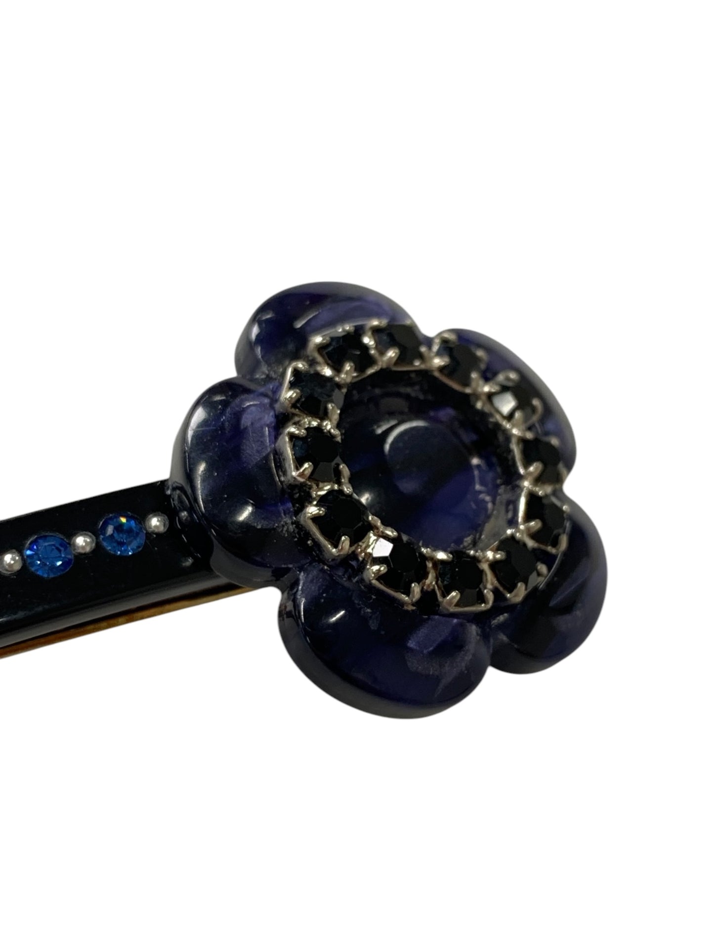 アレクサンドルドゥパリ ピン ブルー ラインストーン 花 ITBBKWAI2KI4