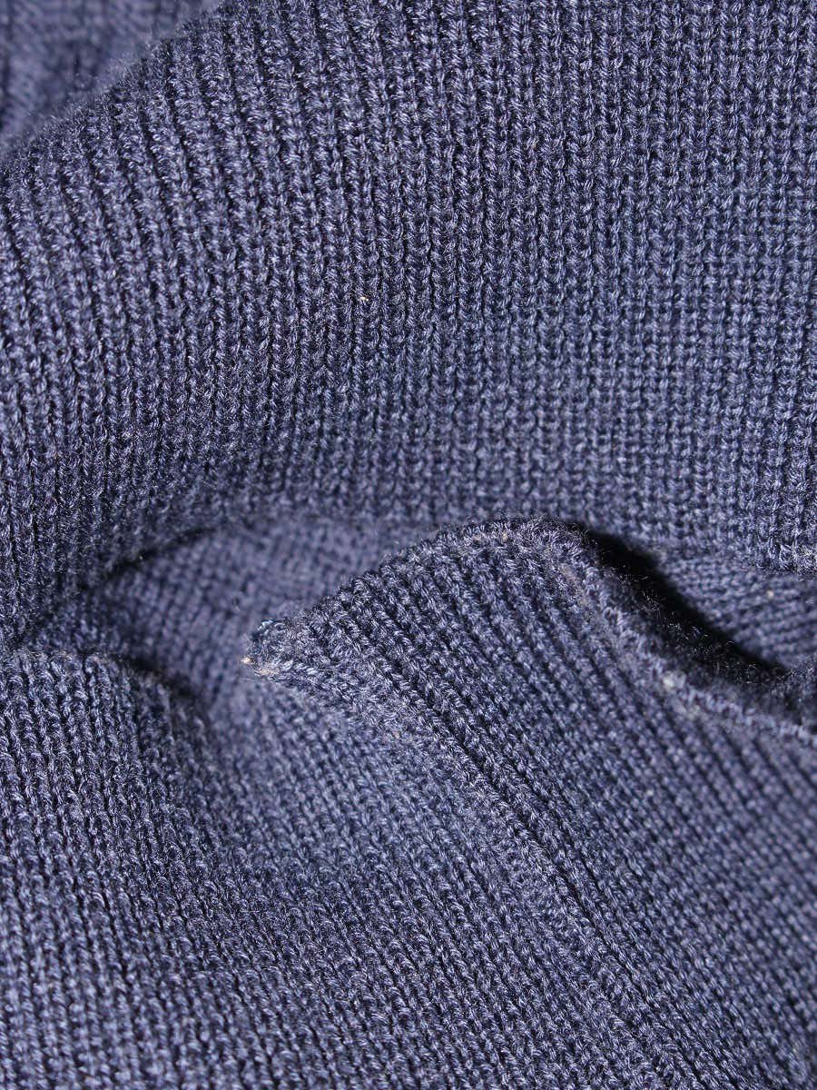 フォクシーニューヨーク collection Knit Tops 37444 ポロシャツ 42 ネイビー ニット ITGXSGW6VON4