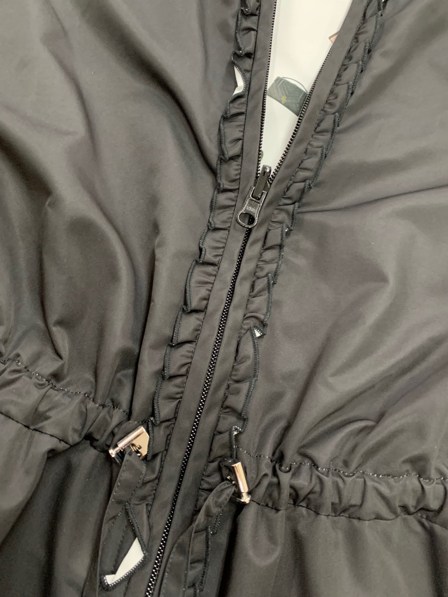 エムズグレイシー 414111 ナイロンジャケット 40 ブラック リバーシブル IT6NR9546GFI