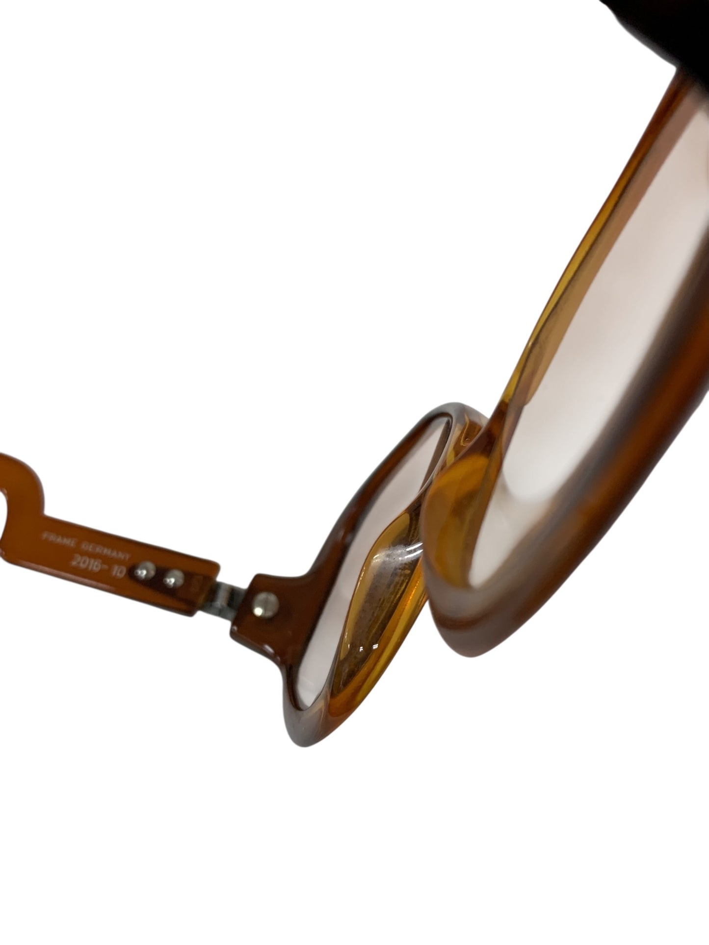 クリスチャンディオール 2016-10 メガネ ブラウン セルフレーム フルリム ヴィンテージ MADE IN GERMAN ITAO8666PEA6 【SALE】