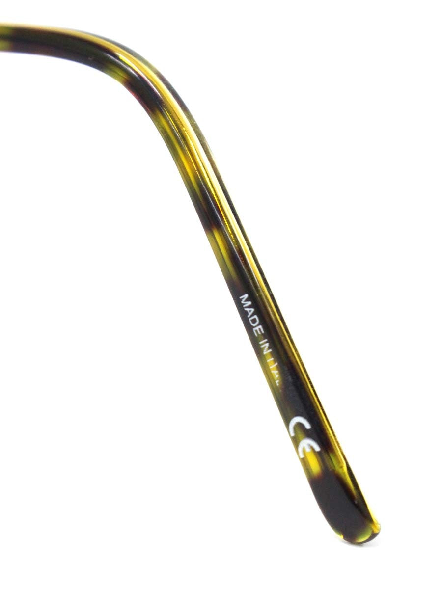 サンローランパリ SL125 003 メガネ ダークハバナ/ゴールド メタルフレーム フルリム ラウンド ITBUTELIQM5U