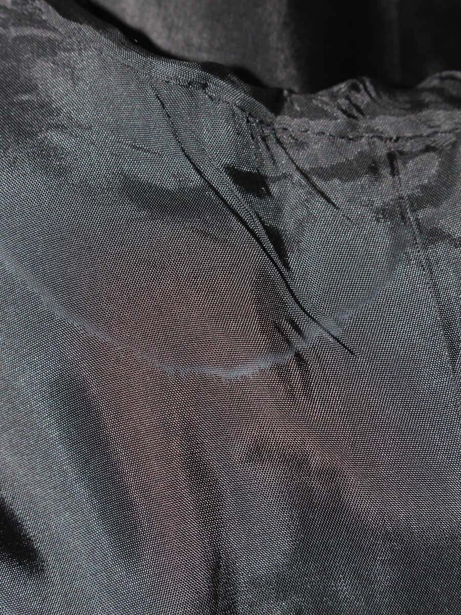 エムズグレイシー 114505 ジャケット 38 ピンク/ブラック ノーカラー ジップアップ フラワーモチーフ ITON5XXFJ2GS