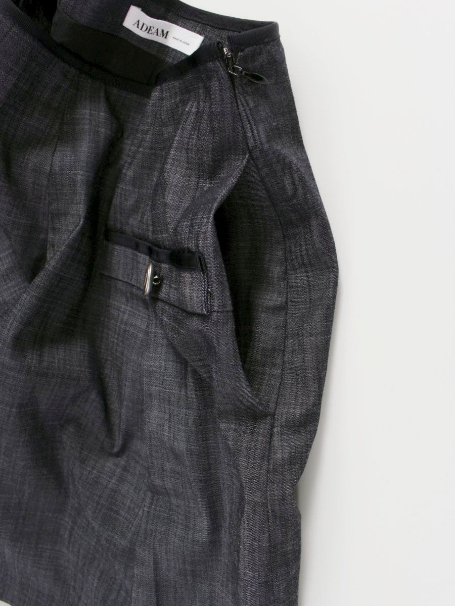 アディアム 43519 パンツ 0 ネイビー デニム風 ITZ33UDKSI7T 【SALE】