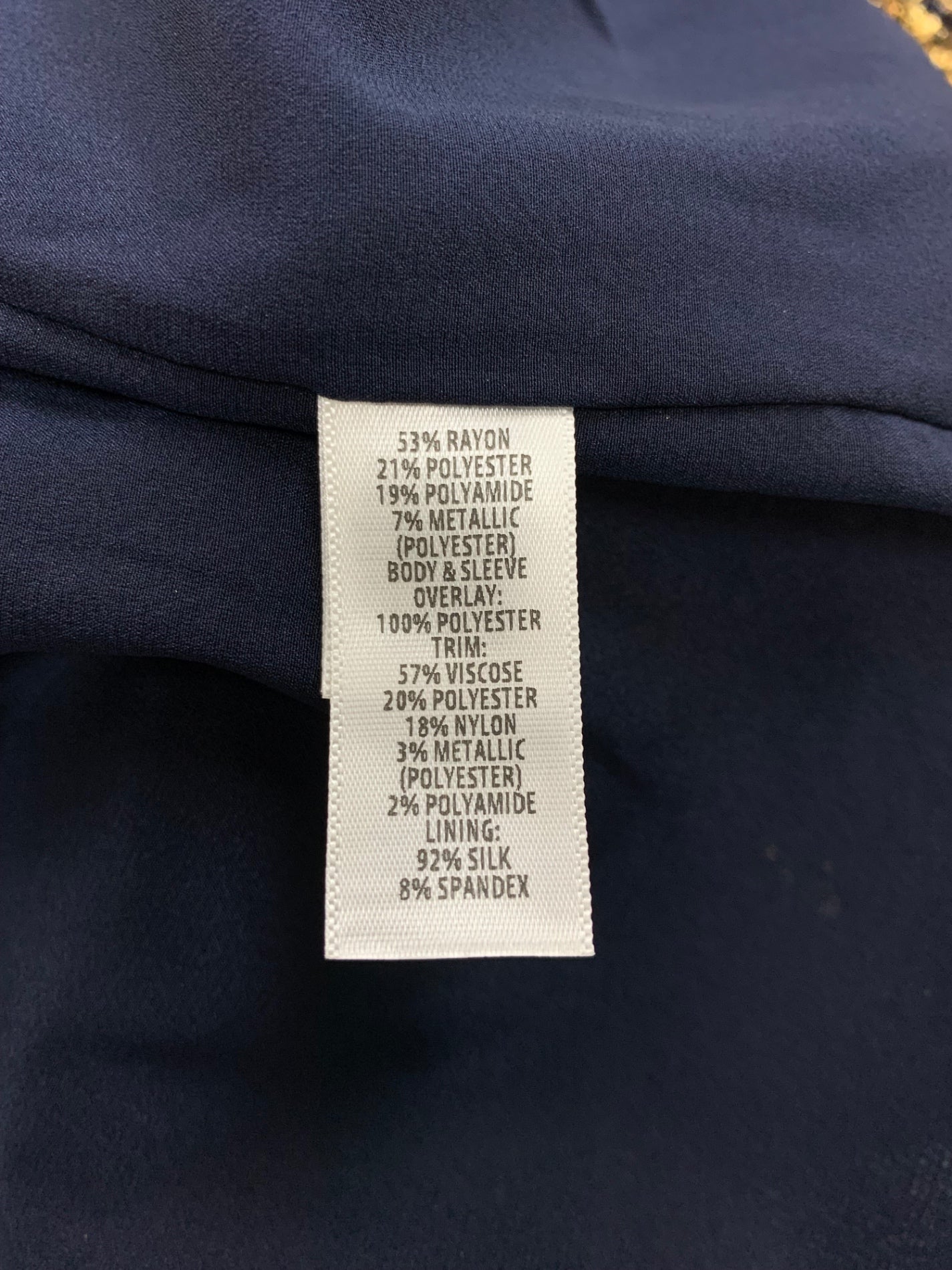 セントジョン K15S002 ワンピース 0 ゴールド ツイード ラメ ドレス IT0USDUODL7L