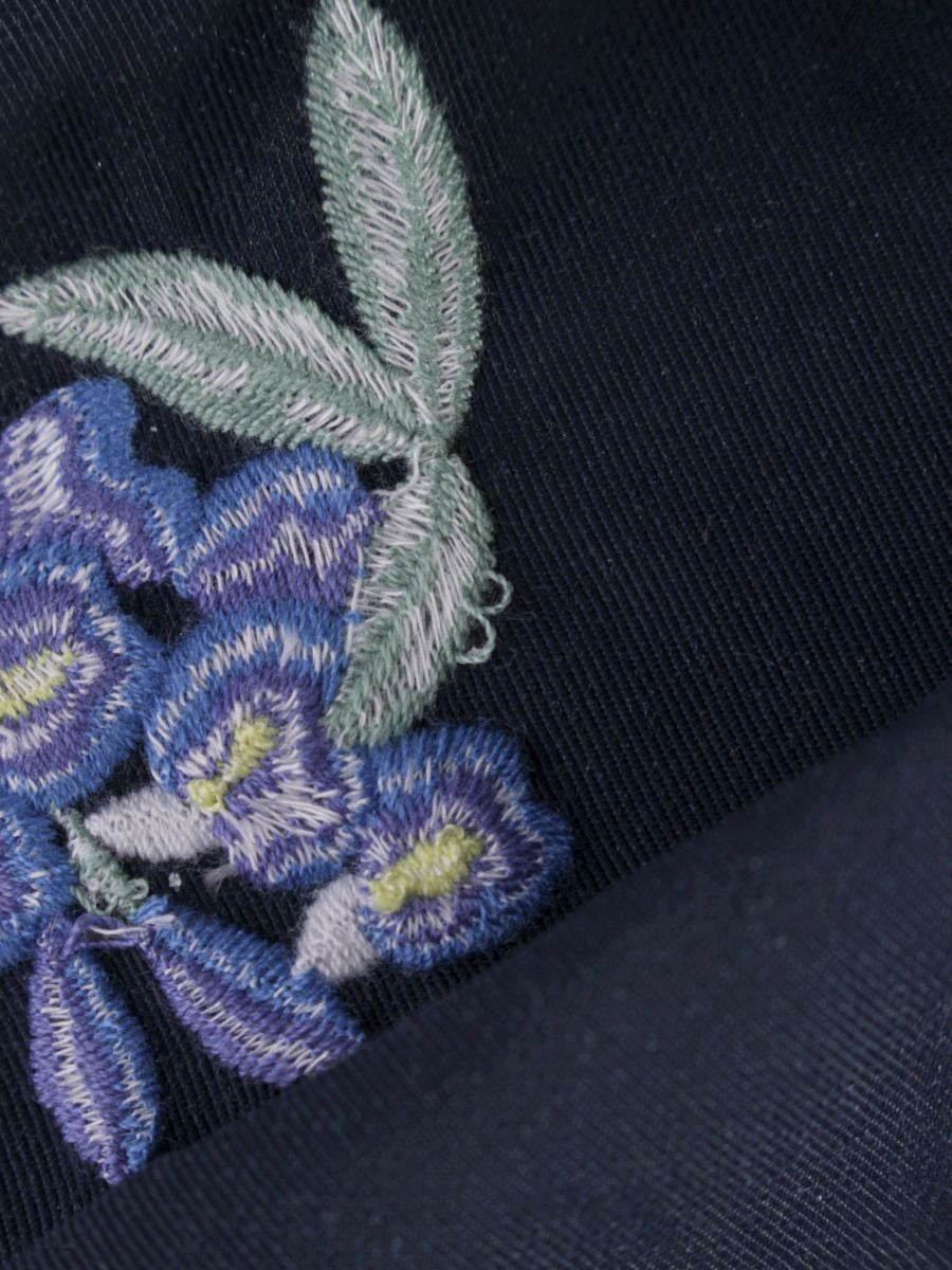 チェスティ トップス 0S626 半袖 1 ネイビー 刺繍 フラワーモチーフ IT9ND6JHXWT0