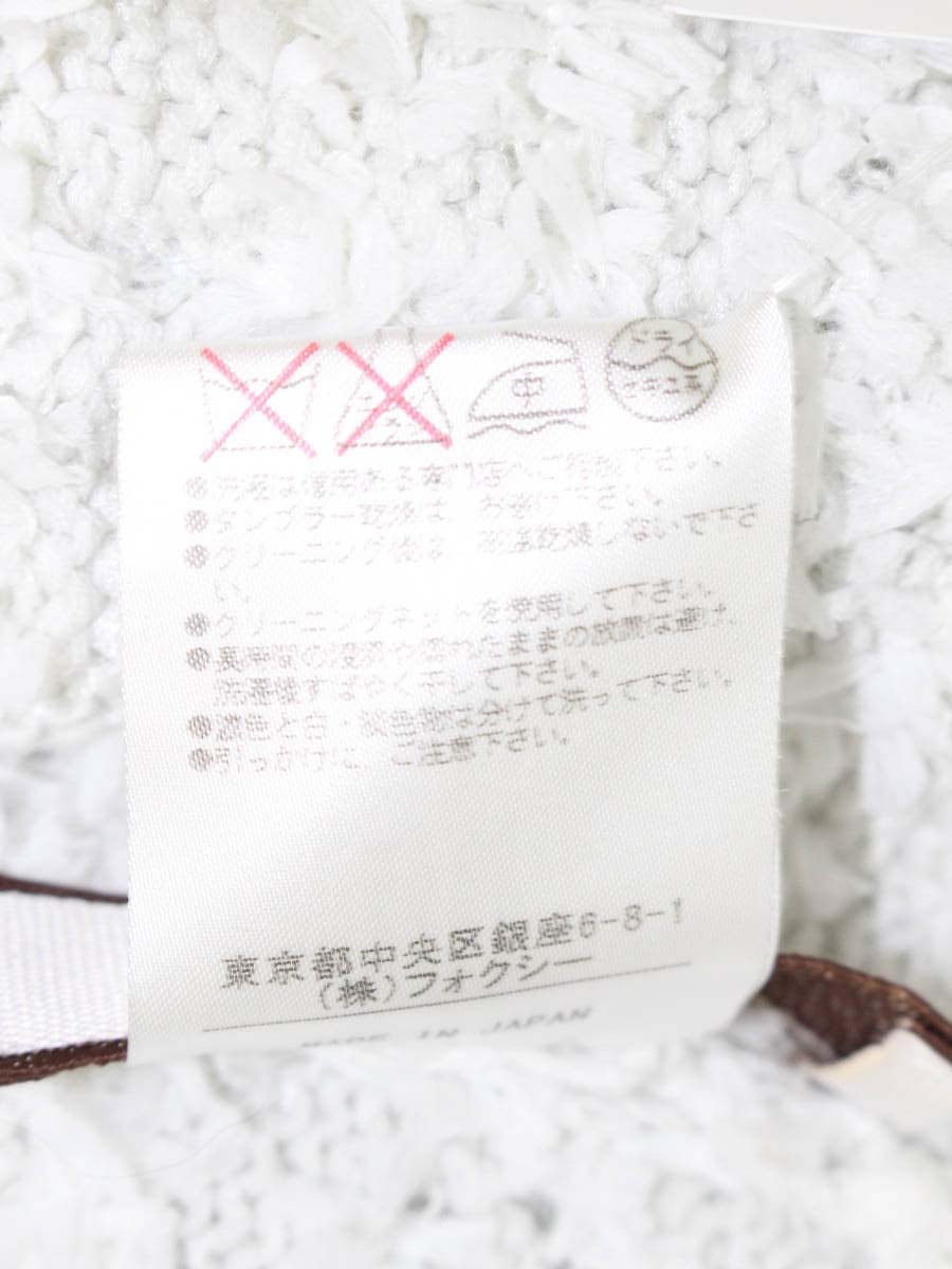 フォクシーブティック Pale Gray Tweed 35348 ジャケット 38 グレー ITWA8F4MOKXS