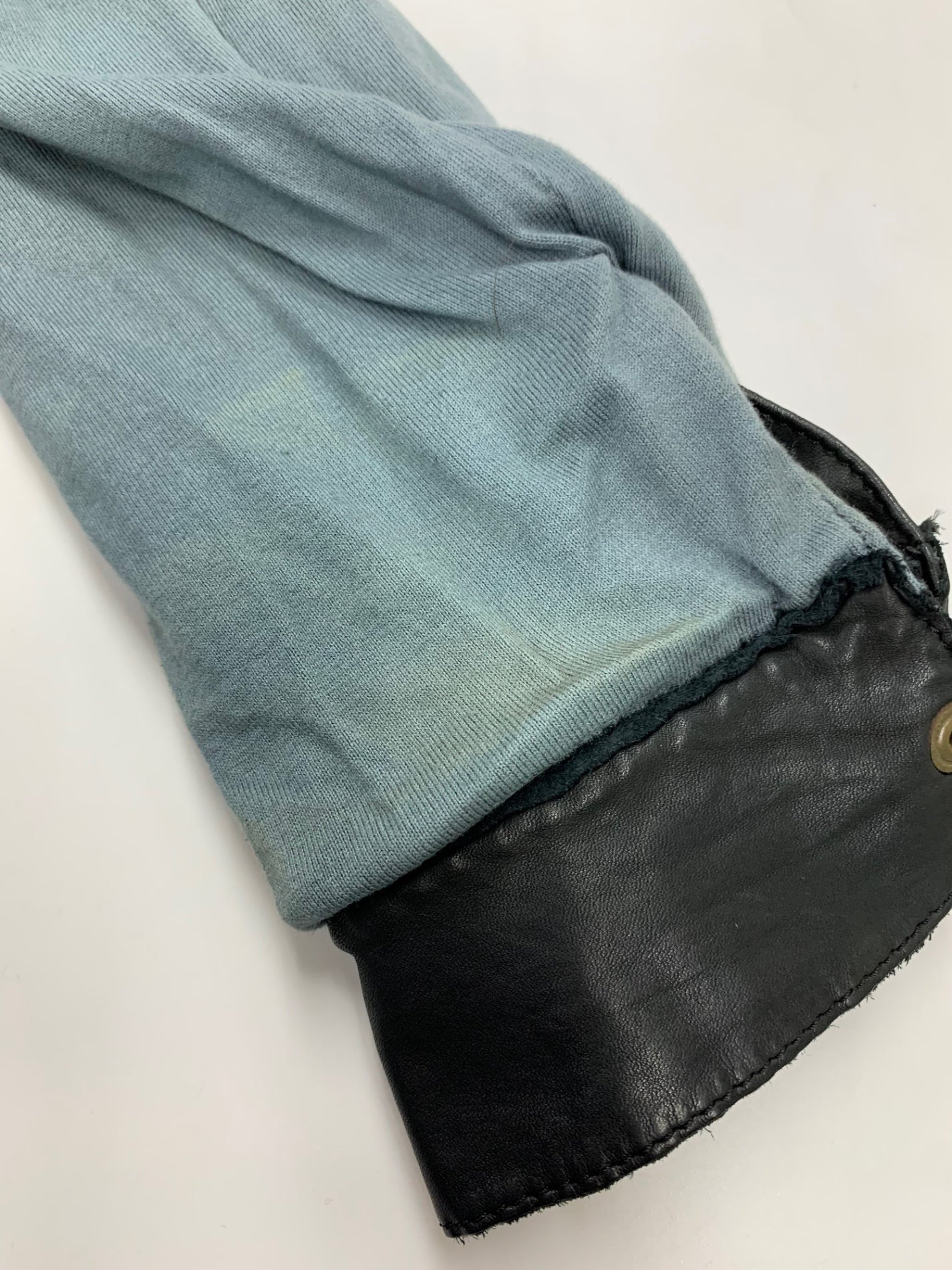 シシ レザージャケット M ブラック フード付き 2way ITQOG0GYQE9S