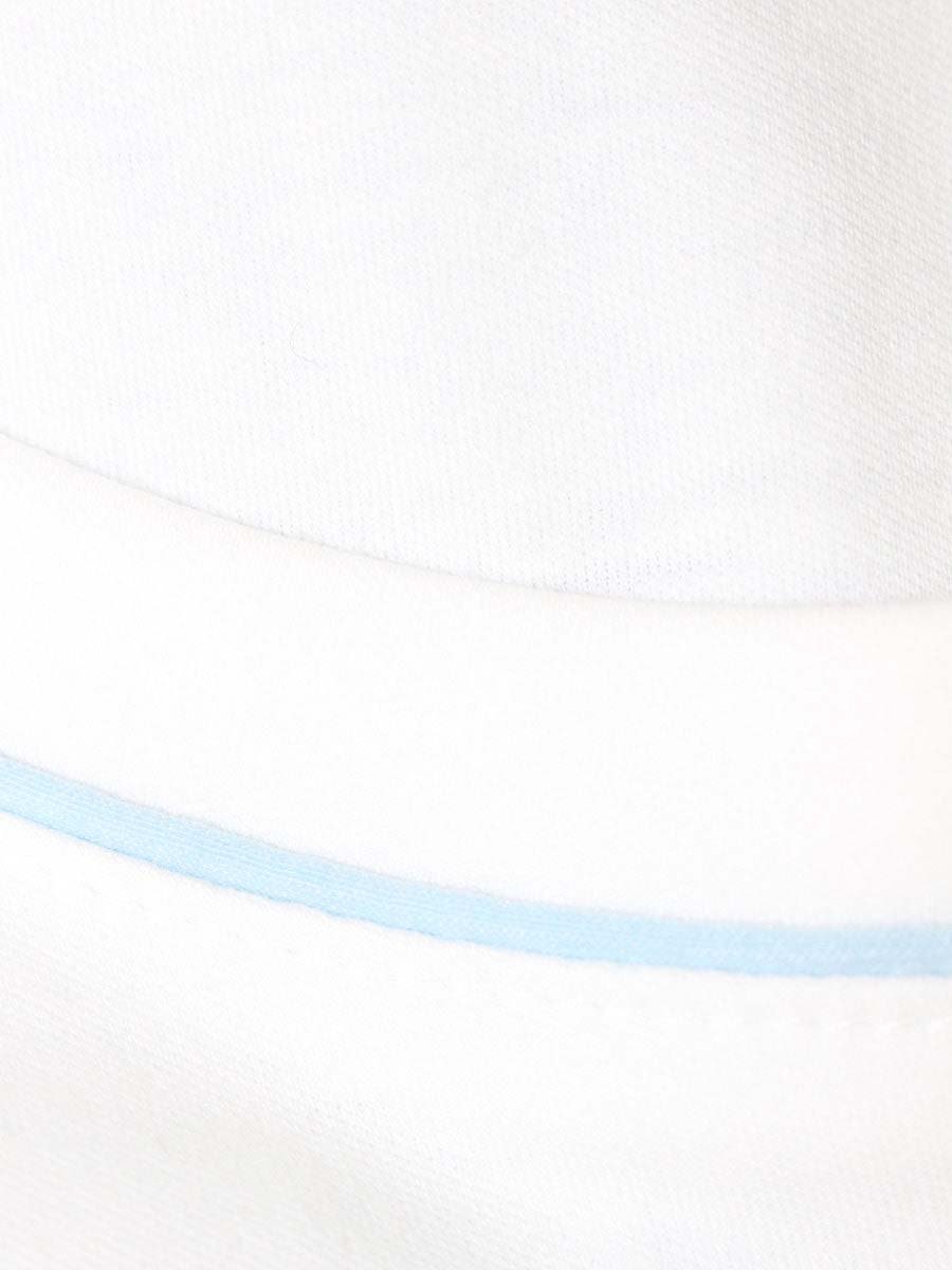 レリアン KS-0502005 Tシャツ 11 ホワイト/ブルー カットソー ストライプ ITHNI7CHQCYW