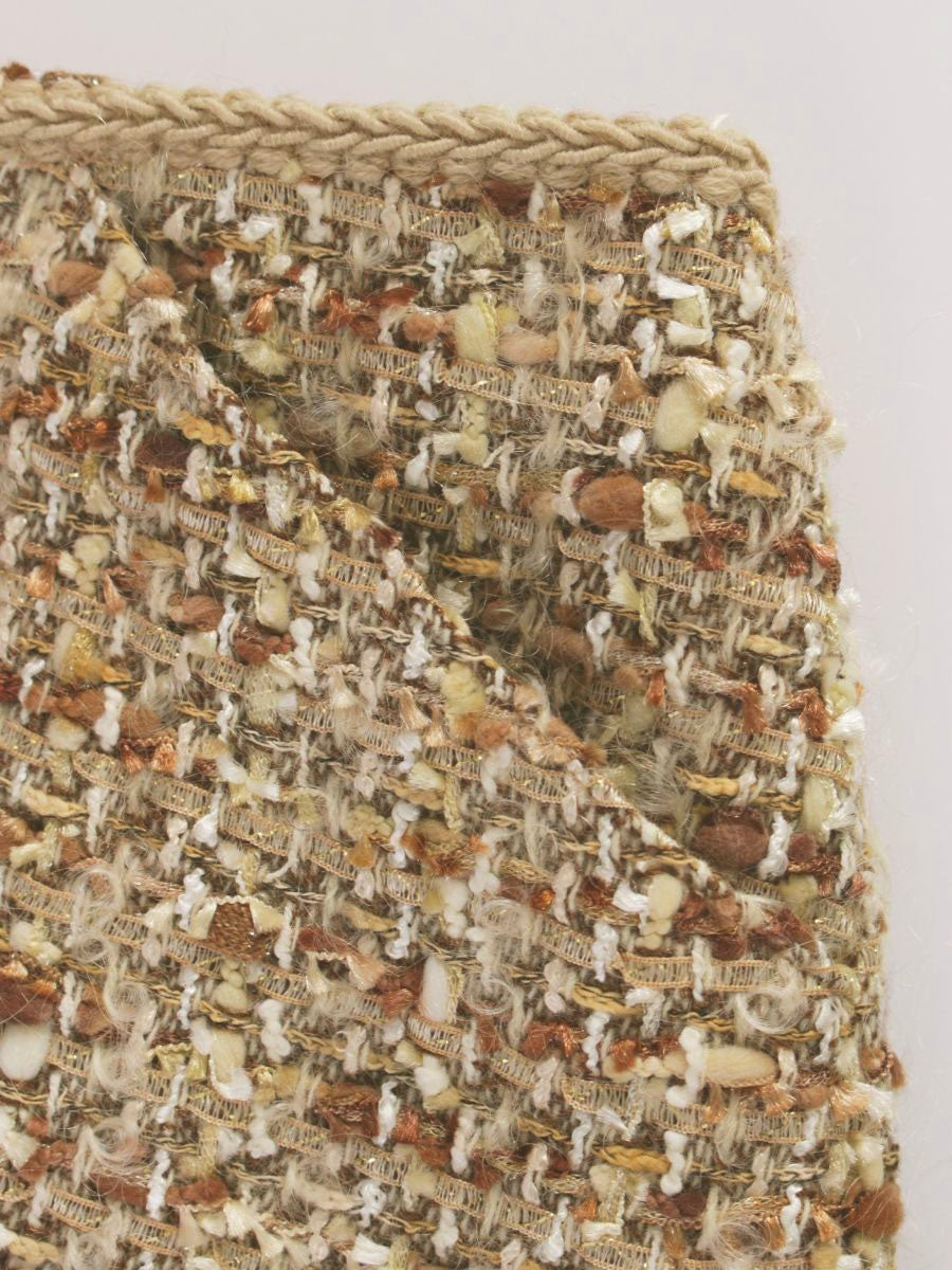 グレースクラス 06013421 スカート 38 ブラウン ツイード ITW4GFM84M24 【SALE】