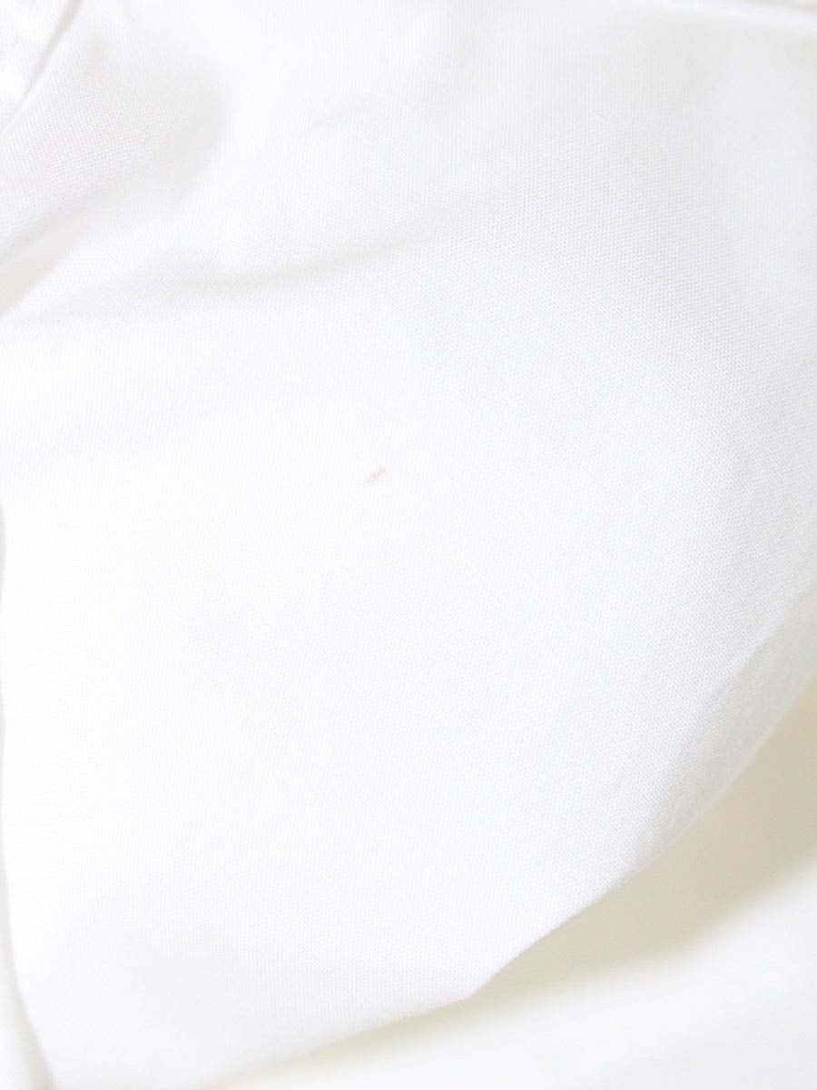 トレフルプラスワン 230248S シャツ F ホワイト フリル リボン IT4YXAHL8K7A