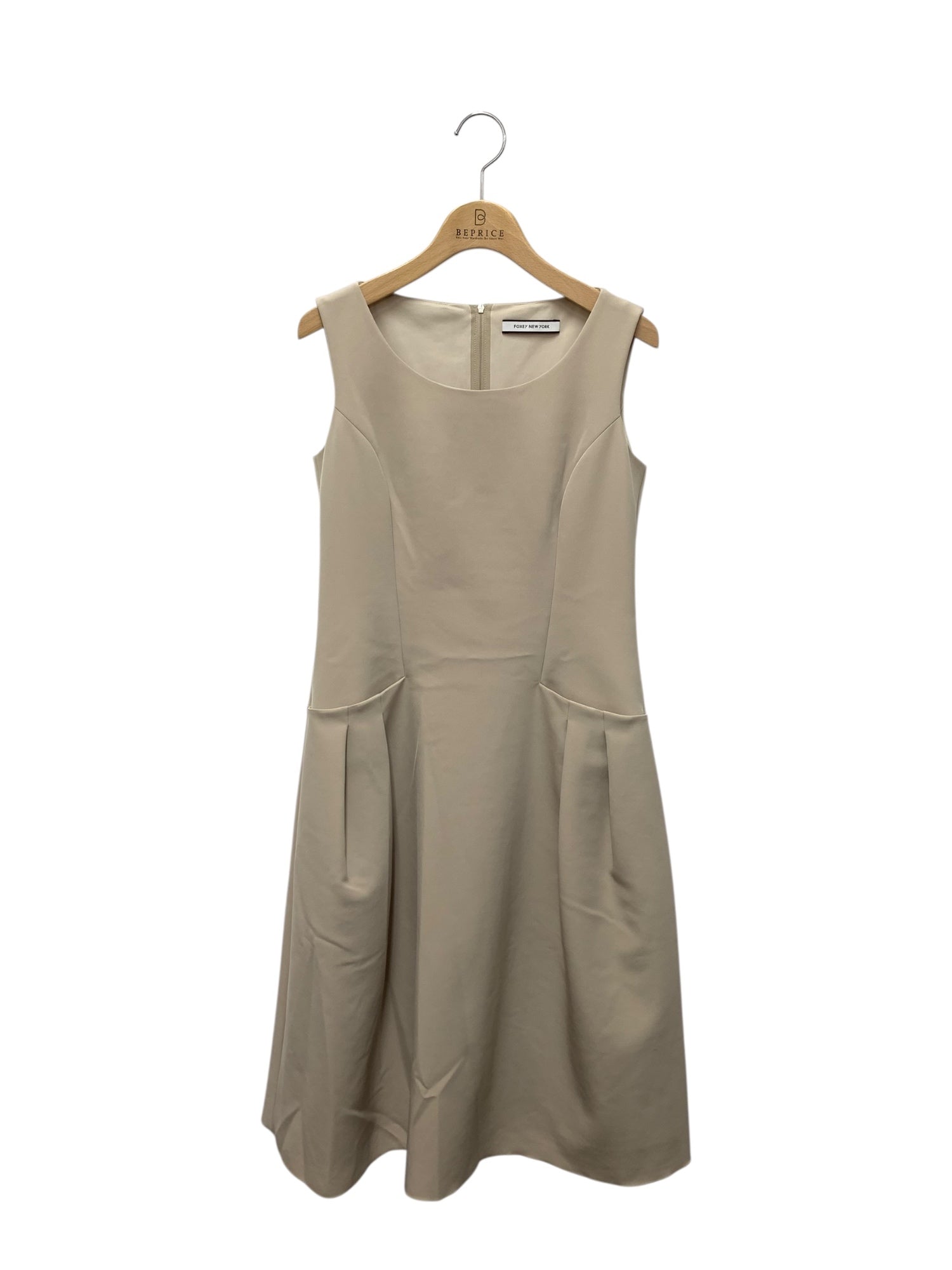 フォクシーニューヨーク Dress 38961 ワンピース 38 ベージュ