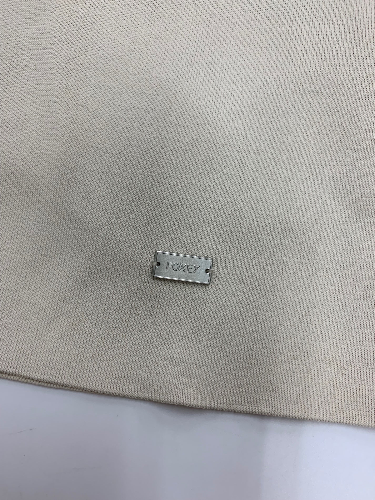 フォクシーブティック ジェリービーンセーター 41457 ニット セーター 38 ベージュ IT64IJJDJBI8