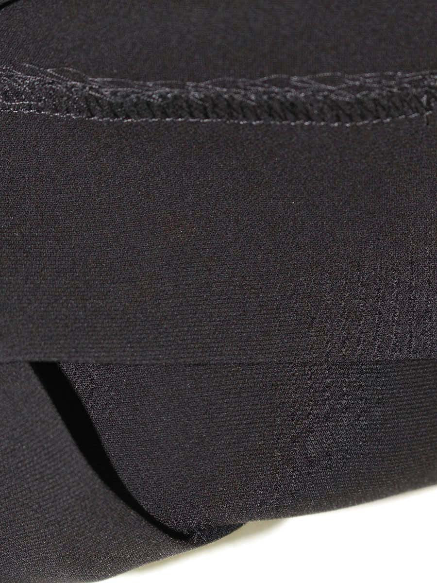 エムズグレイシー 526510 パンツ 38 ブラック ワイド ITERNJ7806UO