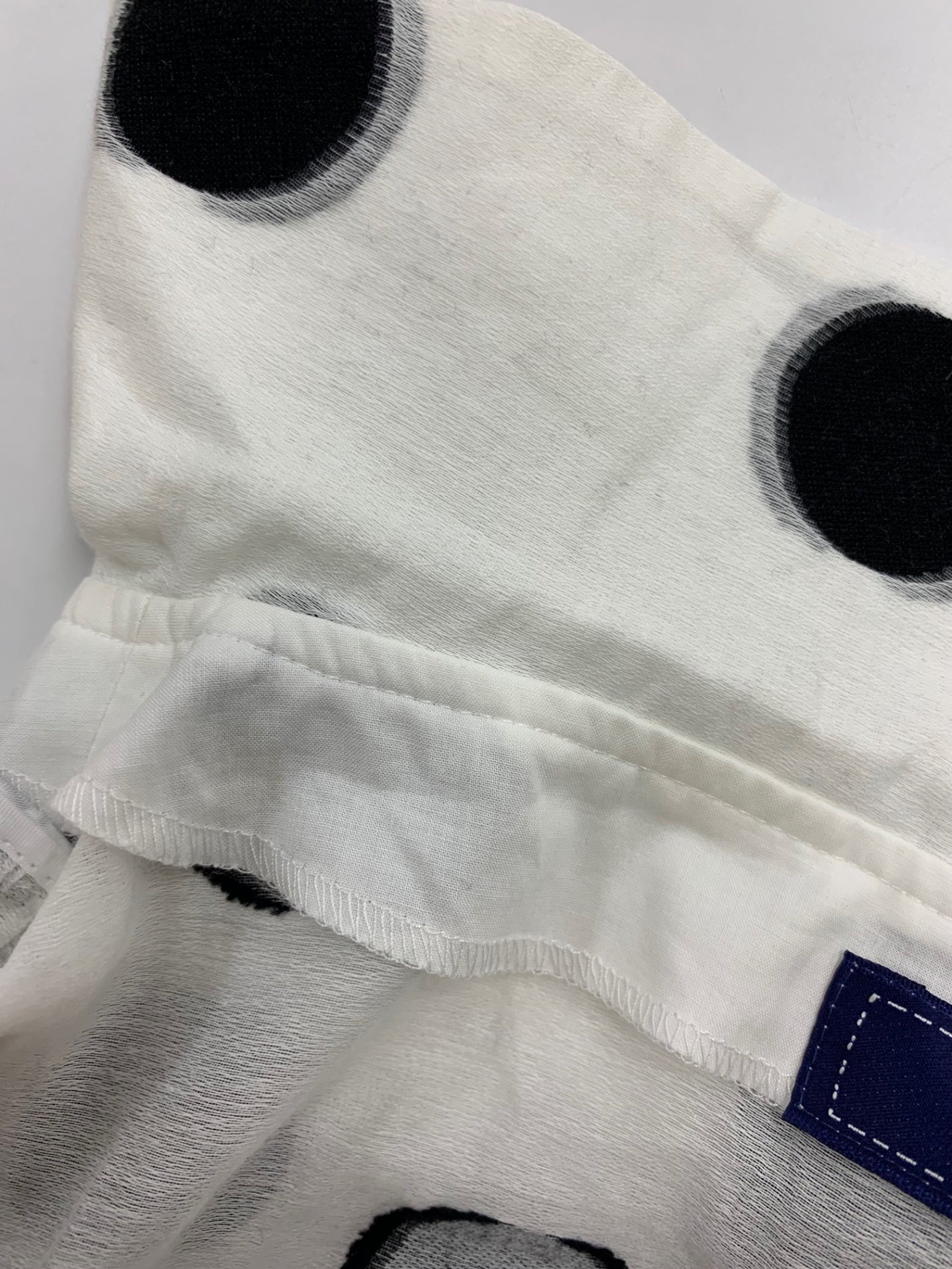 エムズグレイシー Dot Blouse 810325 シャツ ブラウス 38 ホワイト ITXR6CYPHWJS