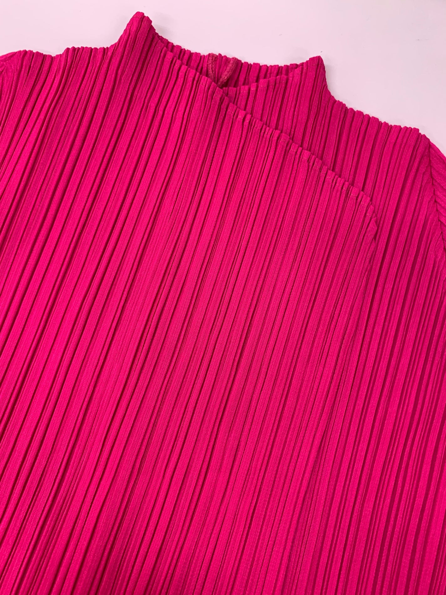 プリーツプリーズイッセイミヤケ PP51-JO142 カーディガン 3 ピンク プリーツ ITE0M43FJ1PE