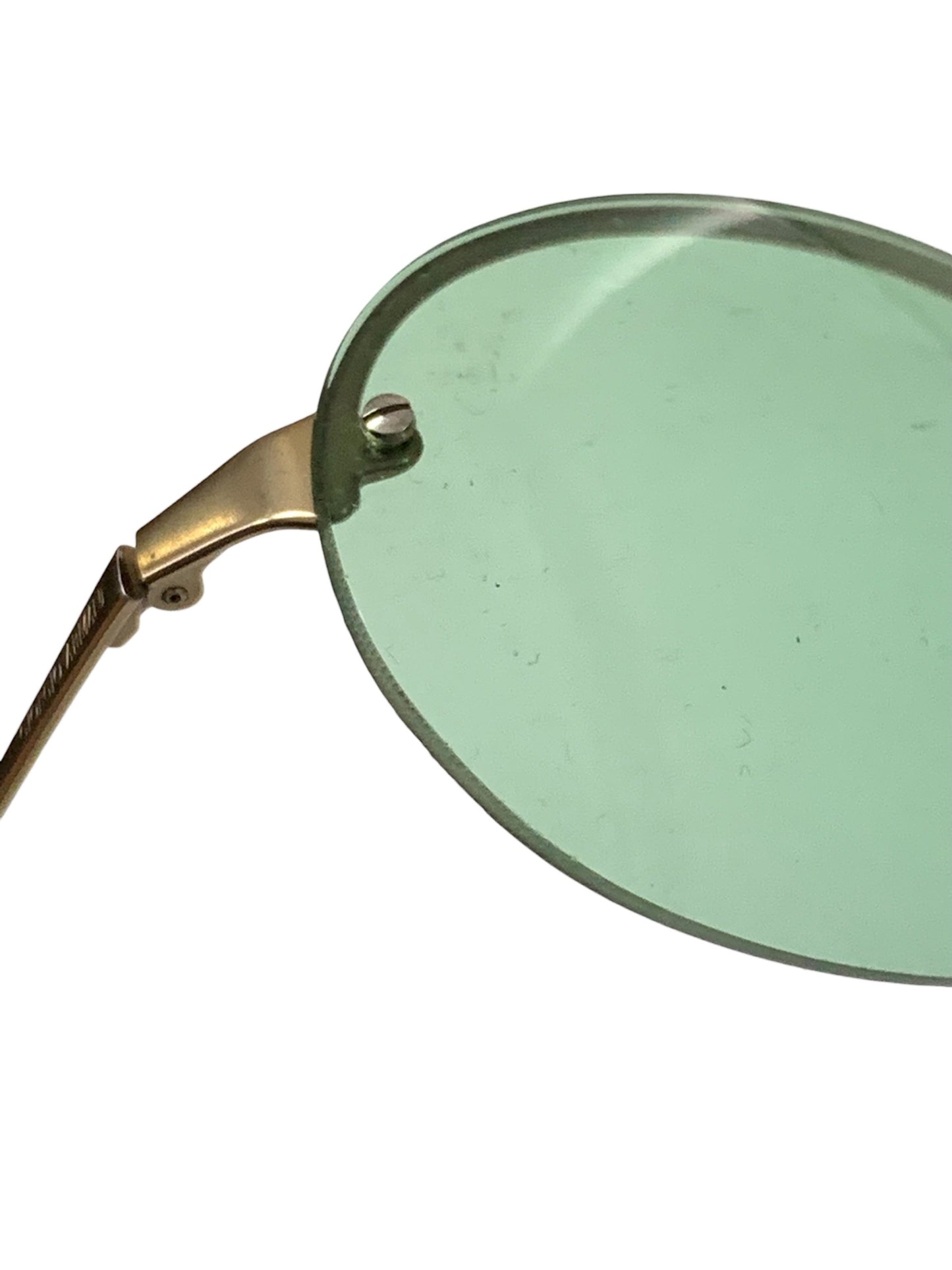 ジョルジオアルマーニ 1533 1166/82 サングラス ゴールド メタルフレーム リムレス(フチなし)ティアドロップ ITY5JBQAII5A