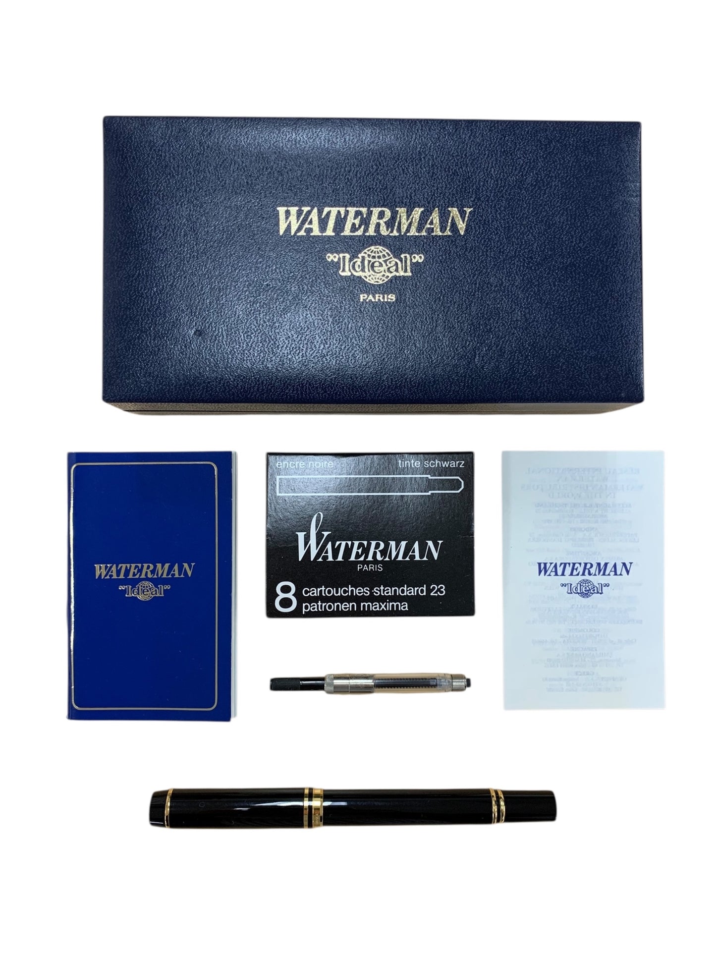 ウォーターマン 万年筆 ル・マン100 ブラック M 18K IT4J438YVMRC