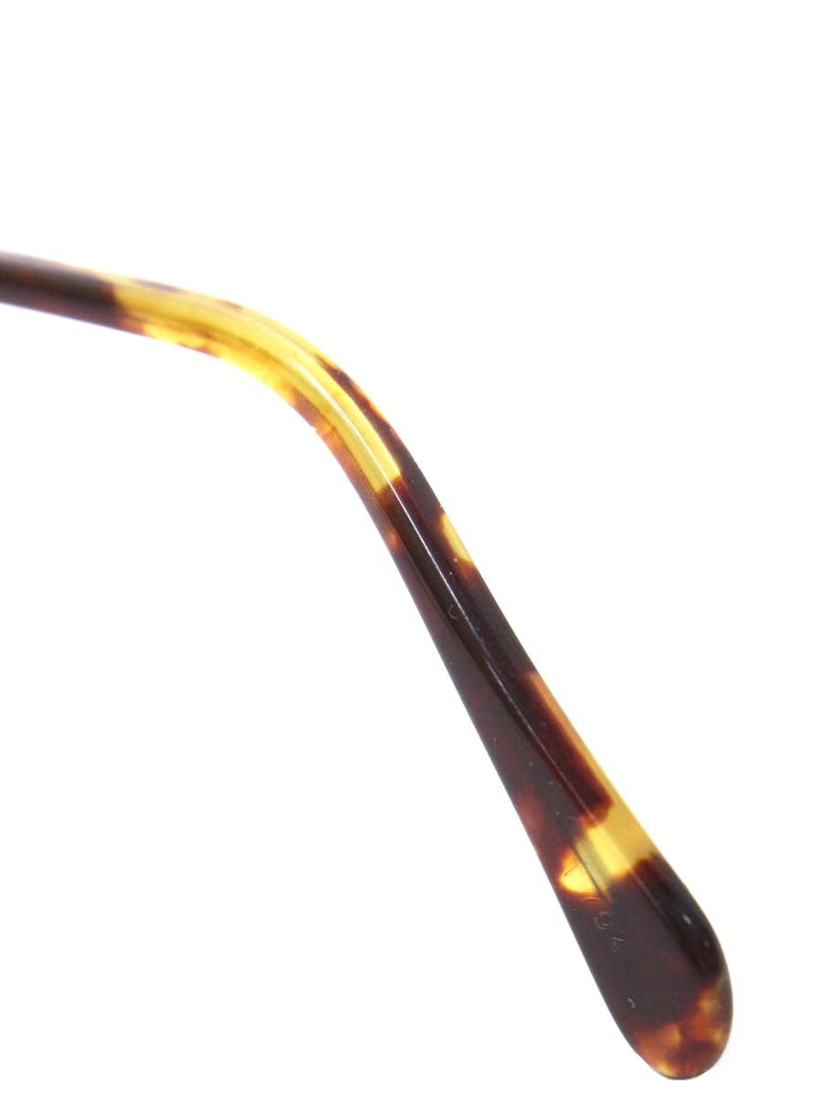 掌(タナゴコロ) T794 メガネ クリア/ブラウン 手造 べっ甲柄 セルフレーム ボストン ITPXUMYWVJ32