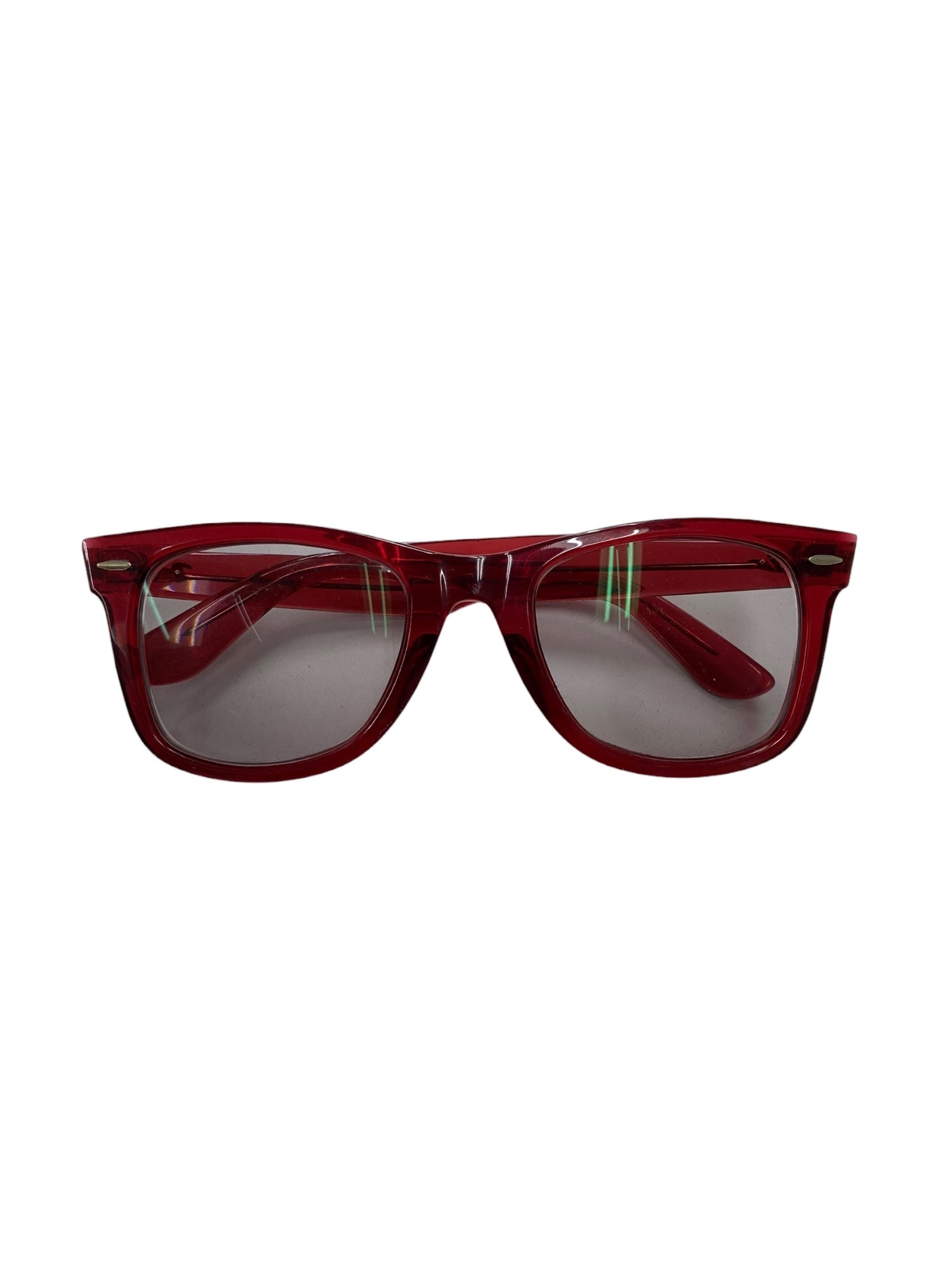 Wayfarer サングラス レッド レイバン WAYFARER RB2140F サングラス レッド セルフレーム フルリム