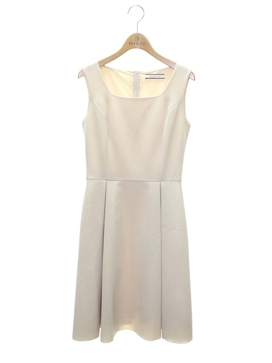 フォクシーニューヨーク ドレスロゼッタ 34060 ワンピース 38 ベージュ