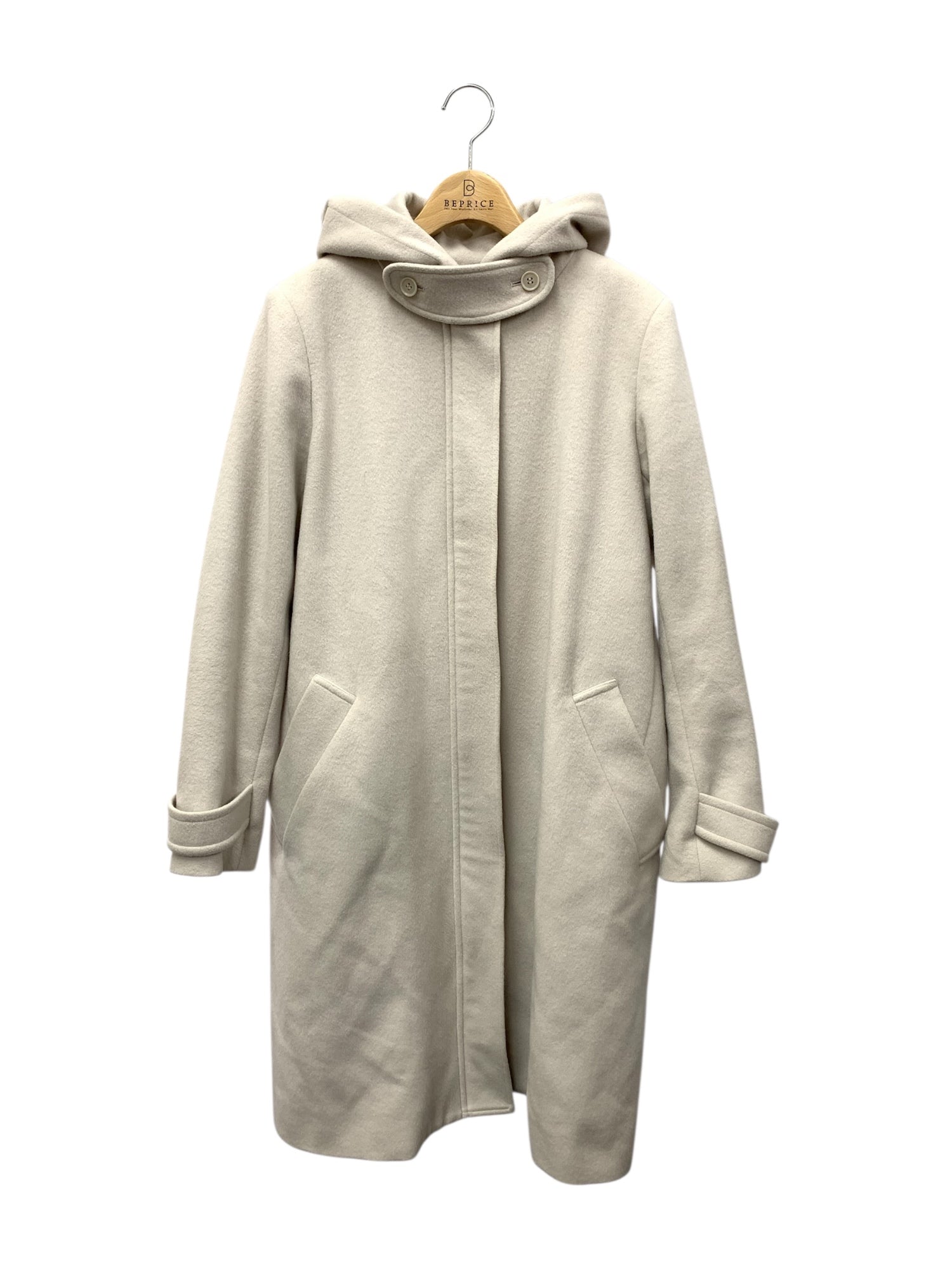 セオリーリュクス 03-8309628-300 コート 38 ベージュ ジップアップ