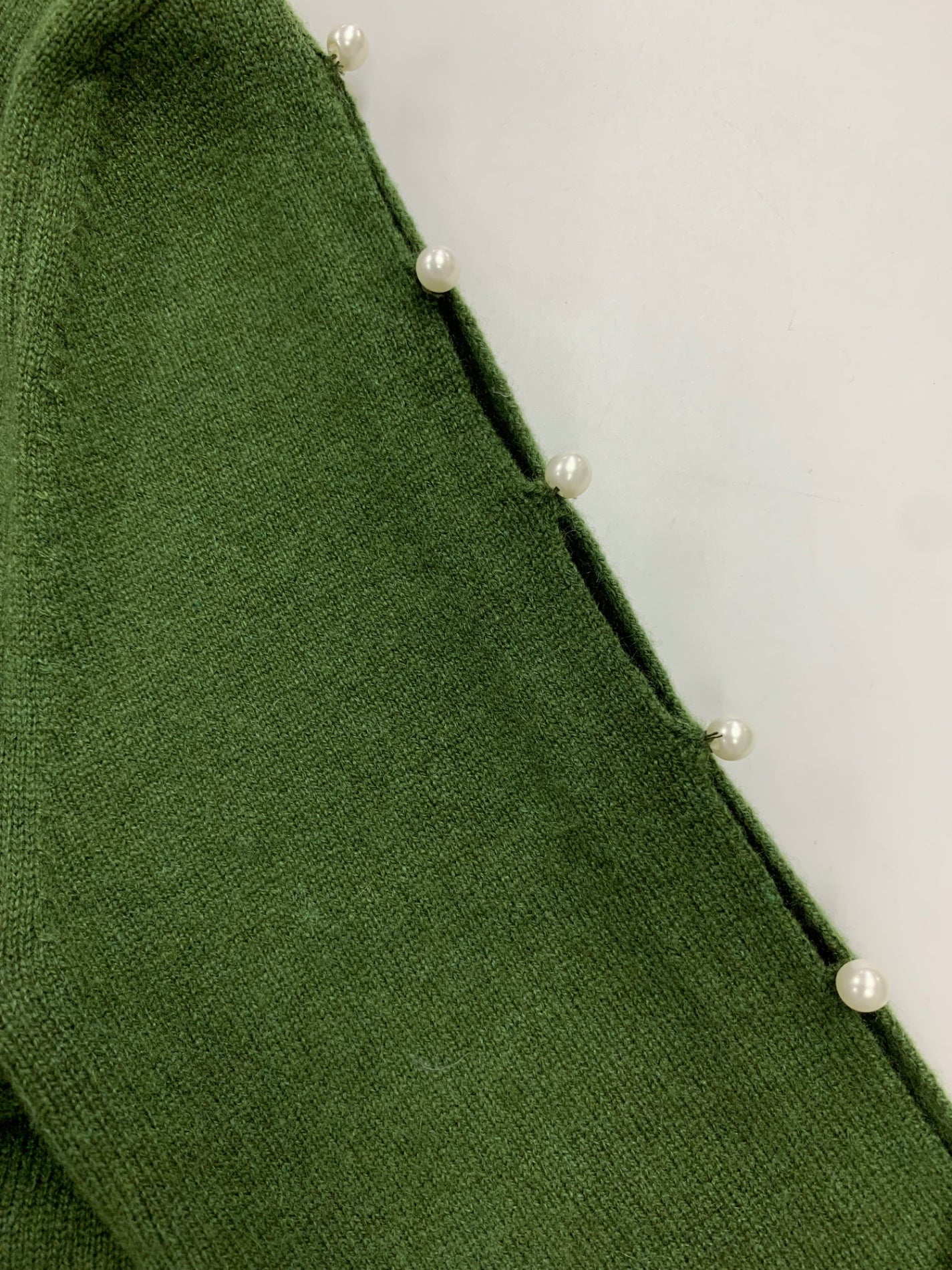アディアム Dew Drop Cashmere Cardigan 43321 カーディガン XS グリーン カシミヤ IT9XSNKMG34C