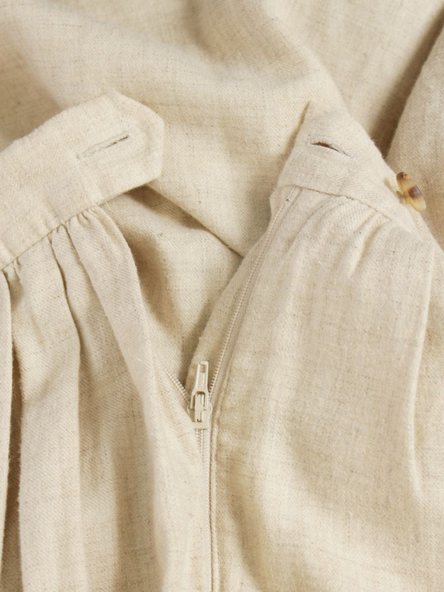 ヤエカ WRITE 90669 スカート S ベージュ リネン IT5FLOK5QITP