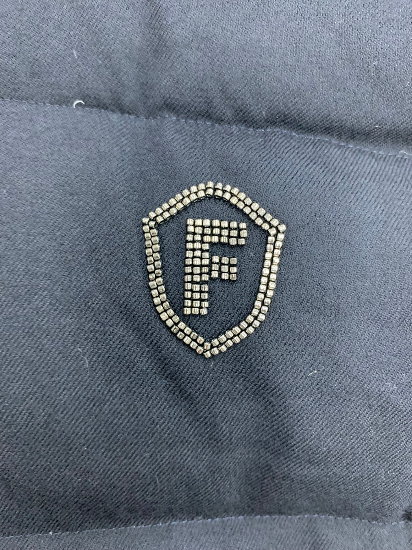 フォクシーブティック Chaleur 42362 ダウンベスト 42 ブラック フォックスファー IT5PKOSPE284