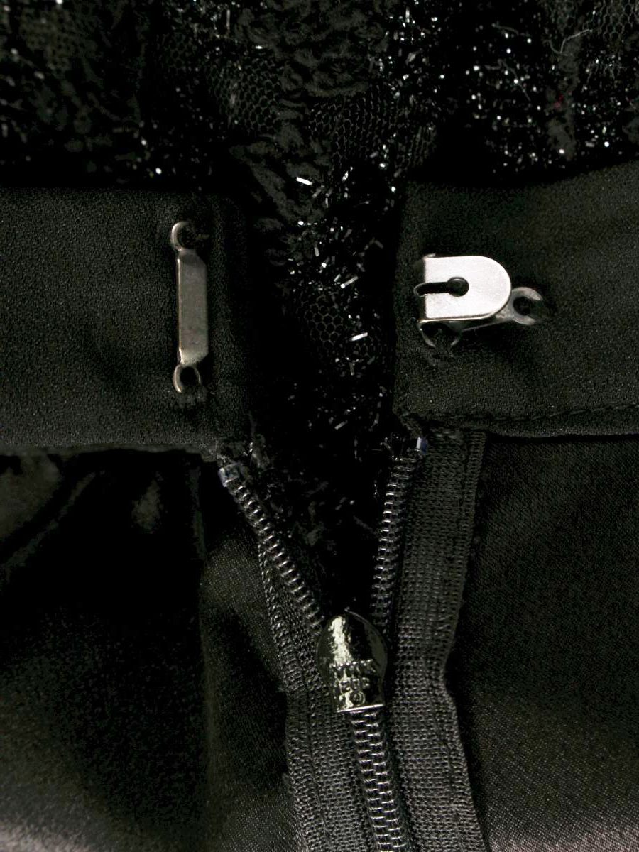 ダイアグラム 3932 1192 スカート 36 ブラック 切替 ドット 格子柄 ラメ ITDN038L46VI