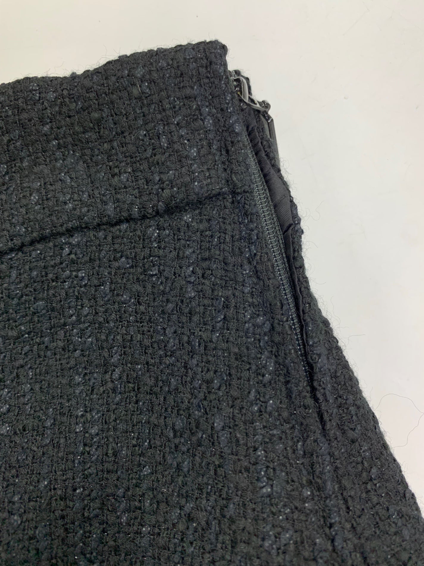ルネ 6445011 パンツ 36 ブラック ツイード IT53L3YJ2UJ4