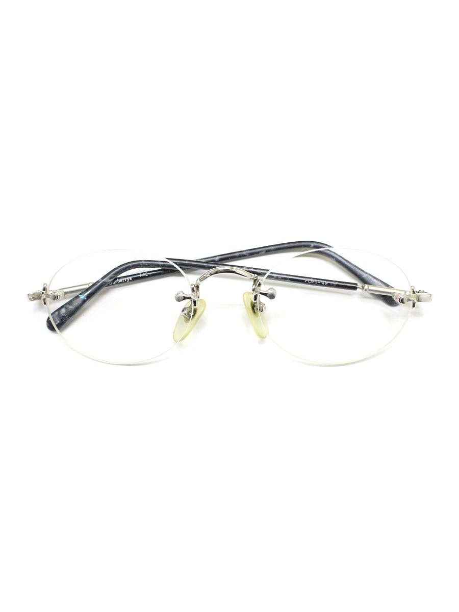 バーバリーズ 742 メガネ 透明/ブラック マーブル リムレス ITC9I4D36SL9 バーバリーズ 742 メガネ 透明/ブラック マーブル リムレス | 中古