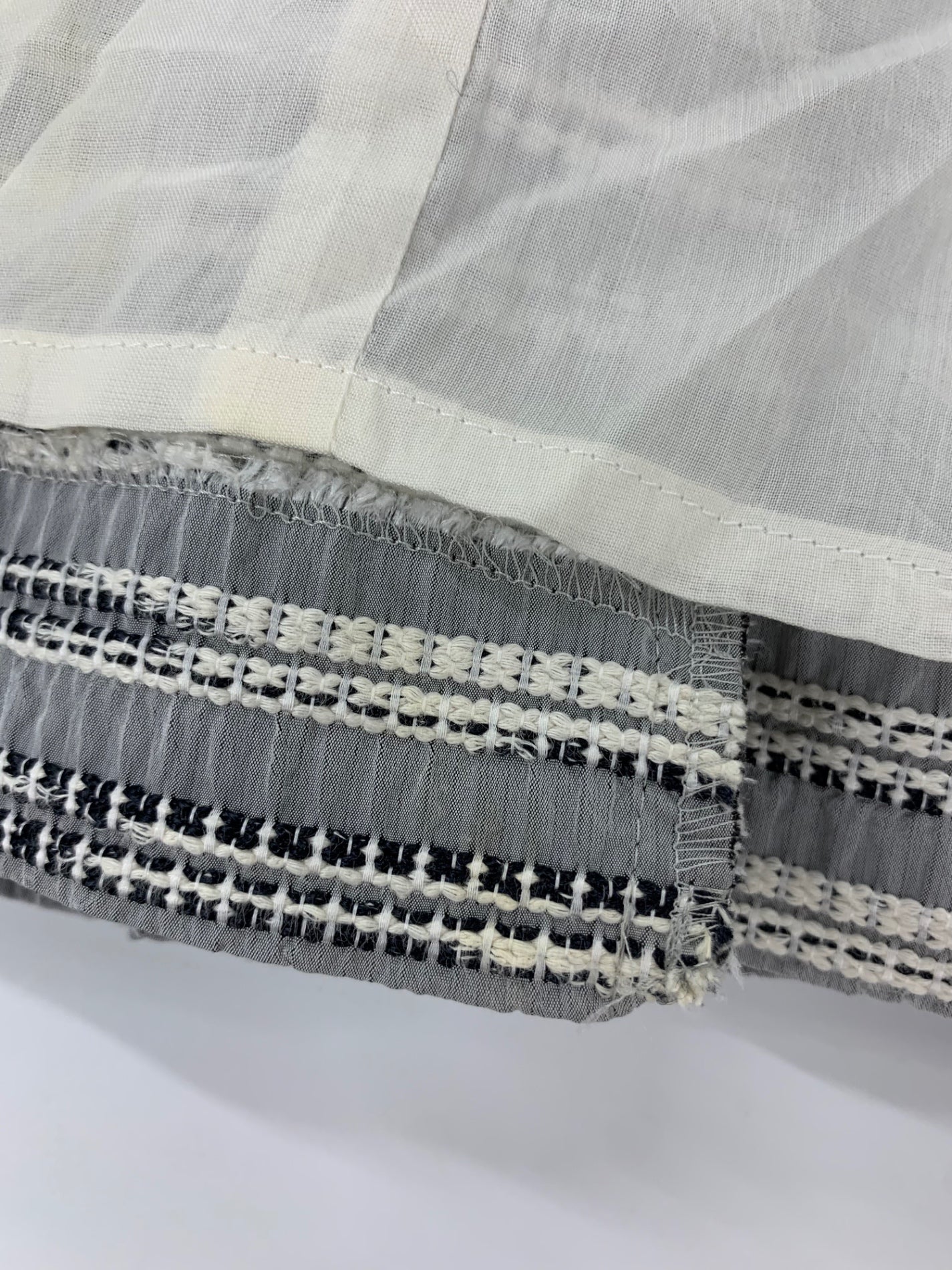 ルネ 6616150 ワンピース 36 グレー ツイードボーダー フロントジップ IT8L42HNW9MS 【SALE】