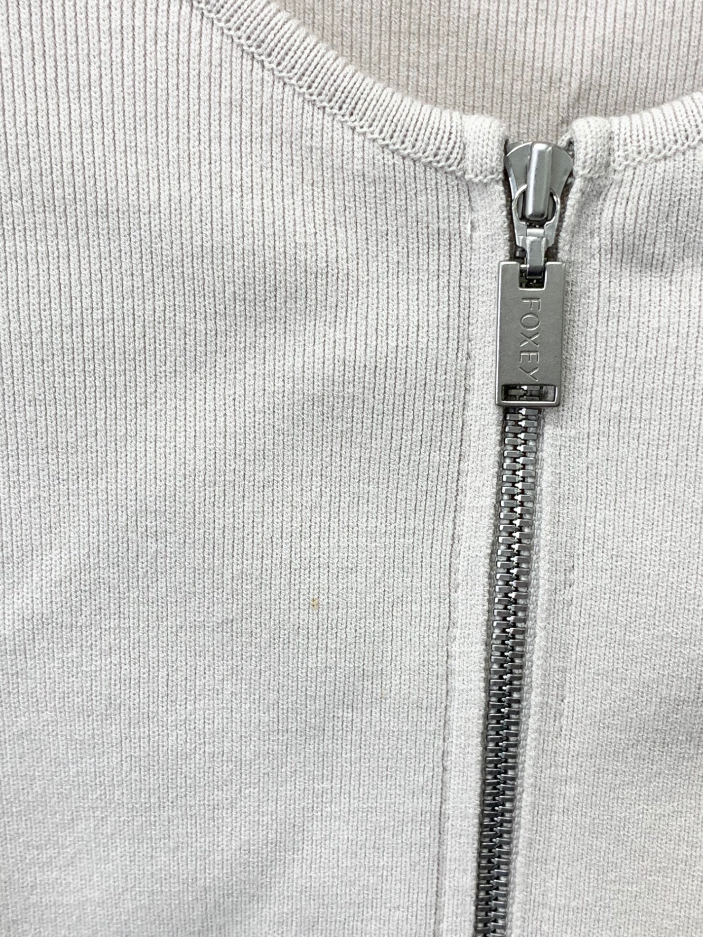 フォクシーブティック Knit Jacket Black 40697 ジャケット 38 ベージュ ITH4M8MIWFTC