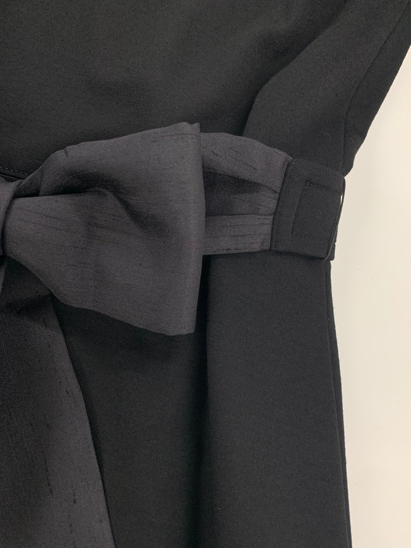 トゥービーシック W5J11-829-09 ワンピース 40 ブラック ベルト紐付き ITKODBGLWPMO