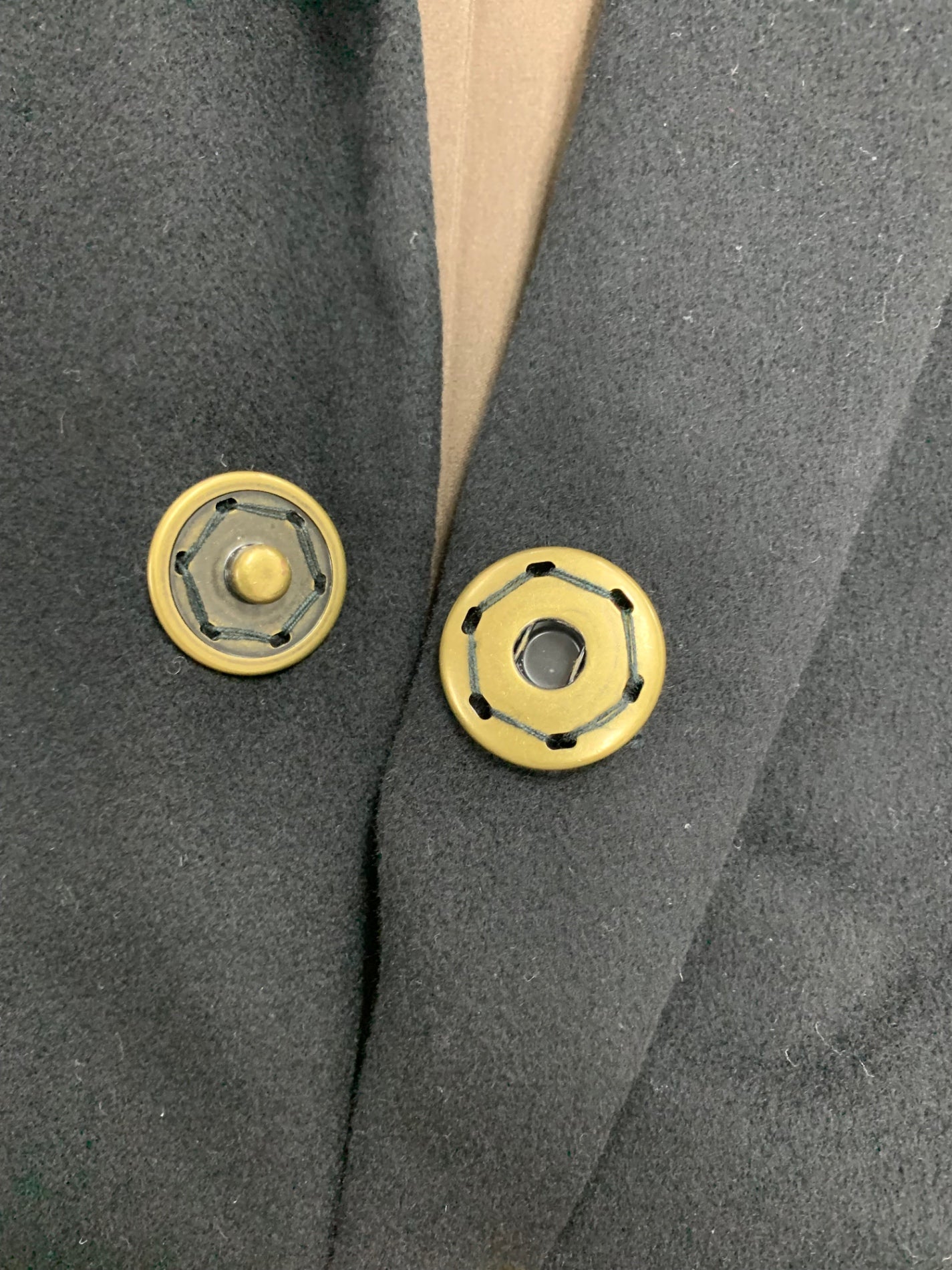 フォクシーブティック ACAE11-01 コート 38 ブラック カシミヤ SP品 ITO6NVNQL4QY